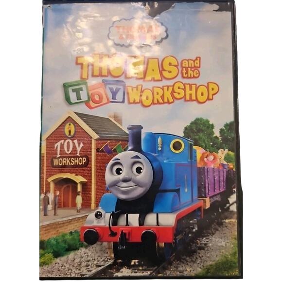 Media | Thomas Friends Thomas And The Toy Workshop Dvd Torn Artwork